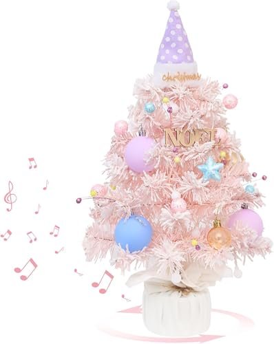 Rotating Musical LED Mini Christmas Tree – 45 cm | Mado Gallery