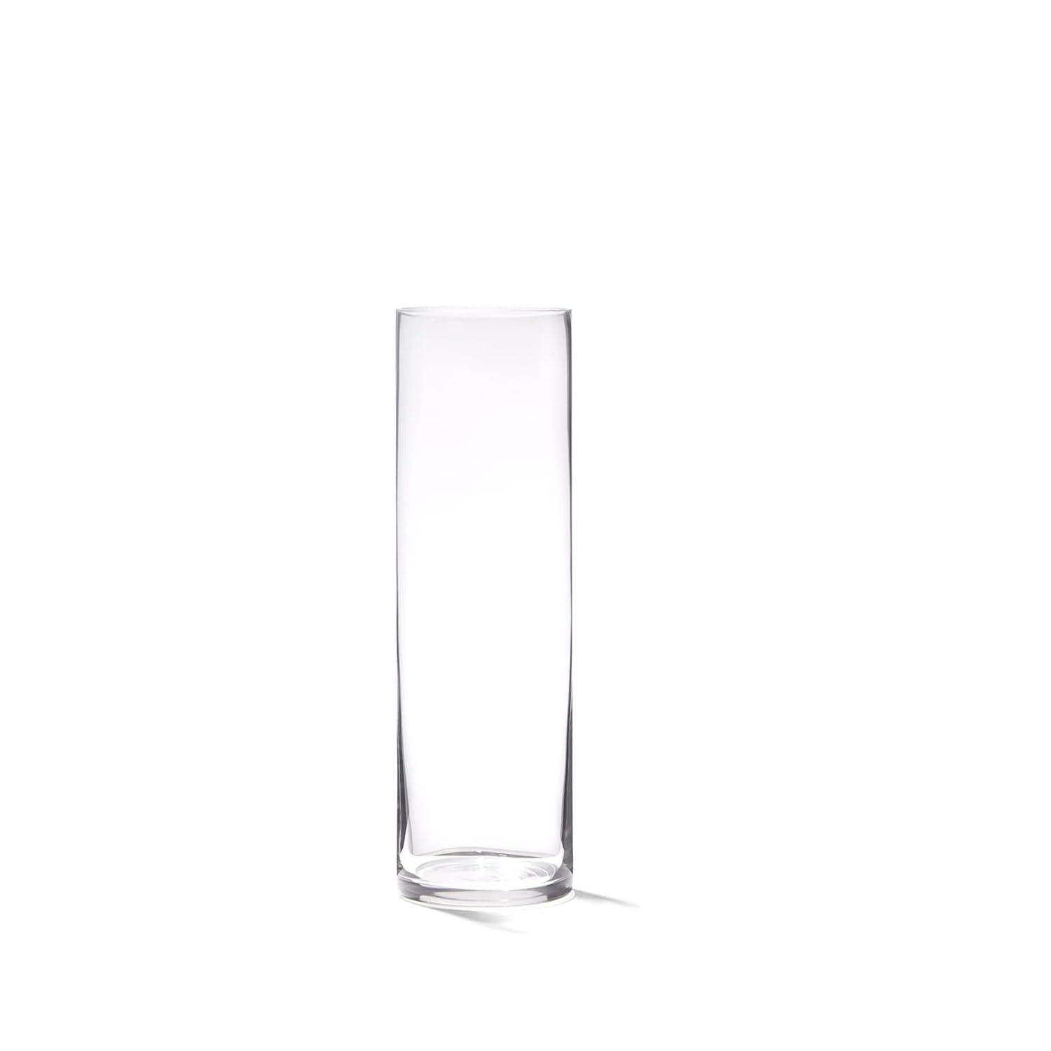 Tall Clear Cylinder Glass Vase – Ø5 cm
